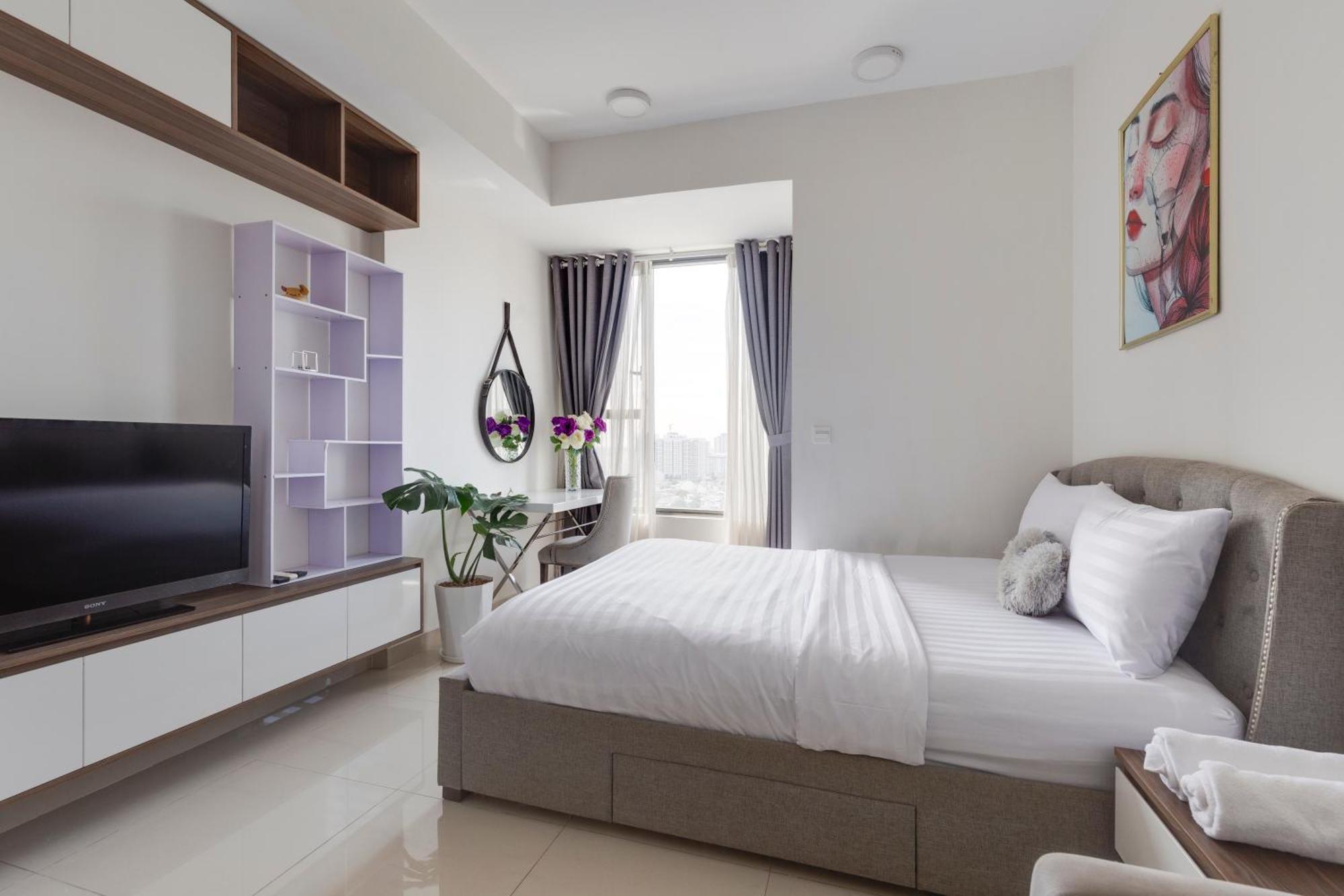 Smile Home - Rivegate - Modern Comfort - Near Bui Vien Ho-Chi-Minh-Stadt Exterior foto