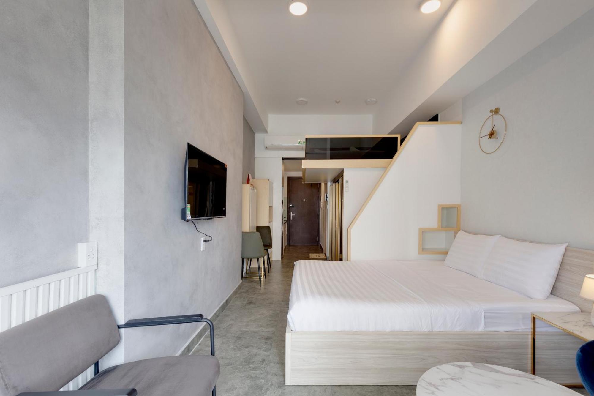 Smile Home - Rivegate - Modern Comfort - Near Bui Vien Ho-Chi-Minh-Stadt Exterior foto