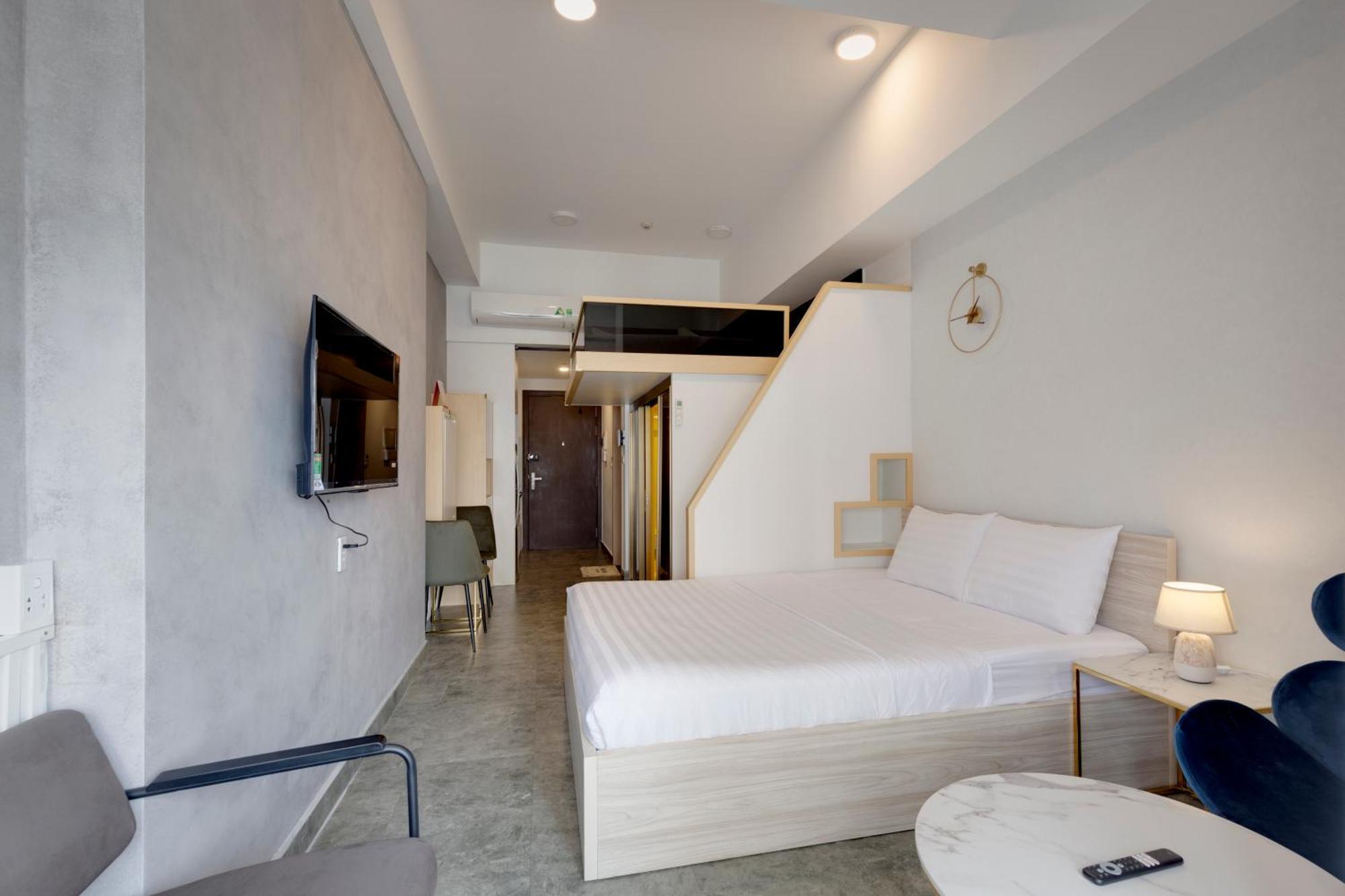 Smile Home - Rivegate - Modern Comfort - Near Bui Vien Ho-Chi-Minh-Stadt Exterior foto