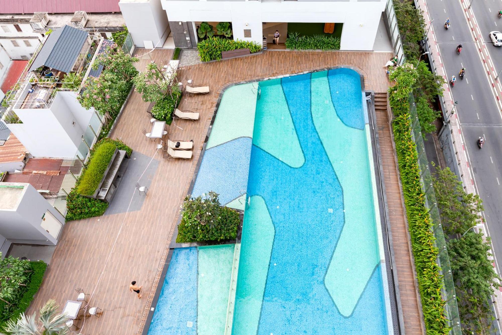 Smile Home - Rivegate - Modern Comfort - Near Bui Vien Ho-Chi-Minh-Stadt Exterior foto